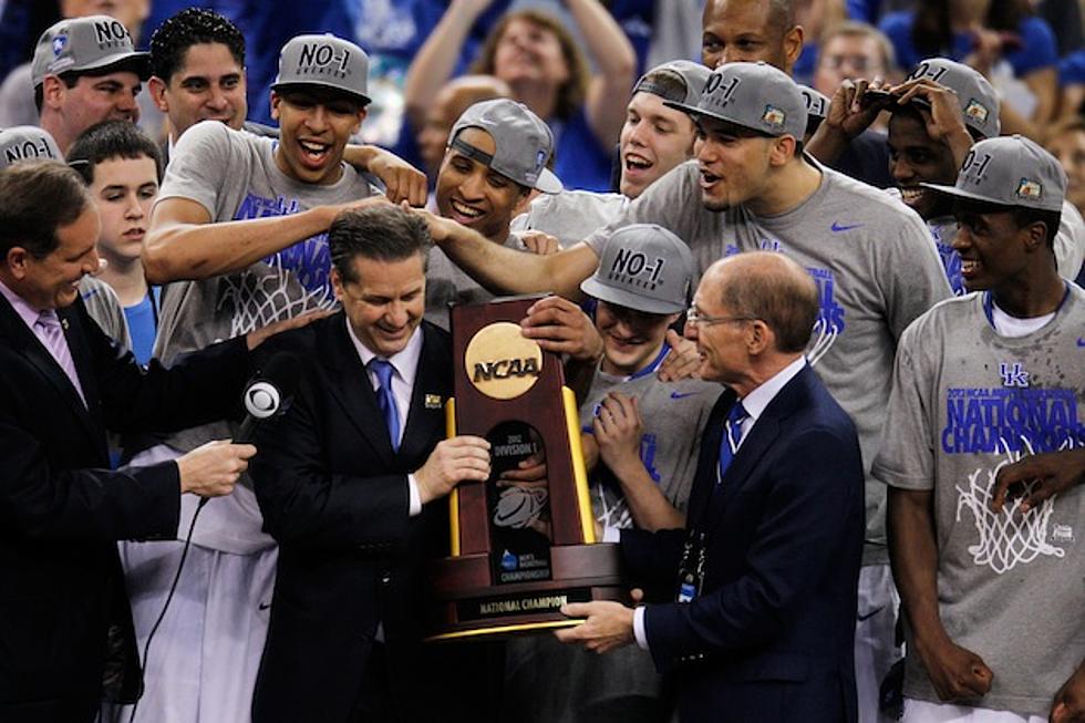 NCAA Title Game: Kentucky Beats Kansas 67-59 To Win National Championship