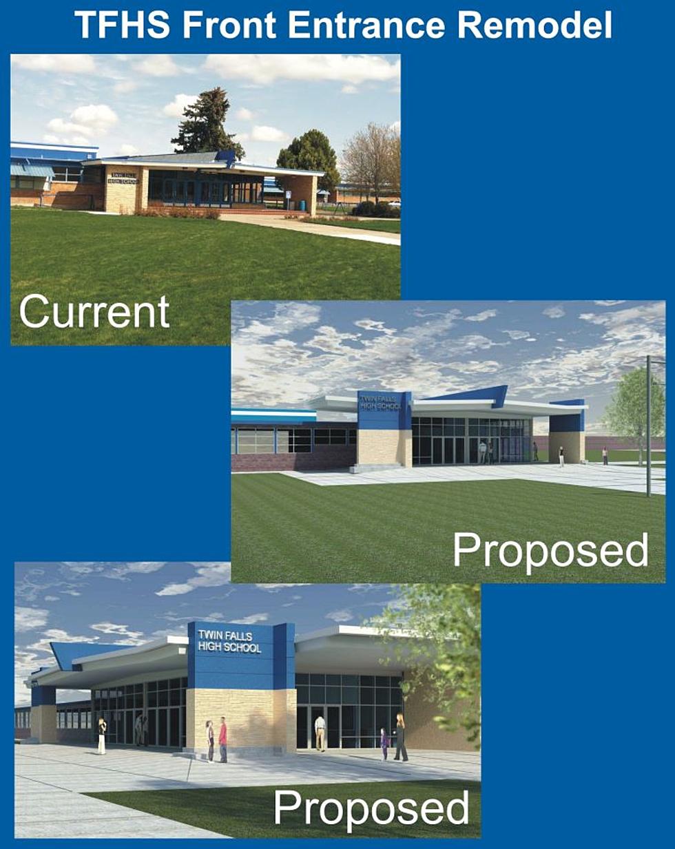 Twin Falls School District Looking to Remodel High School Entrance