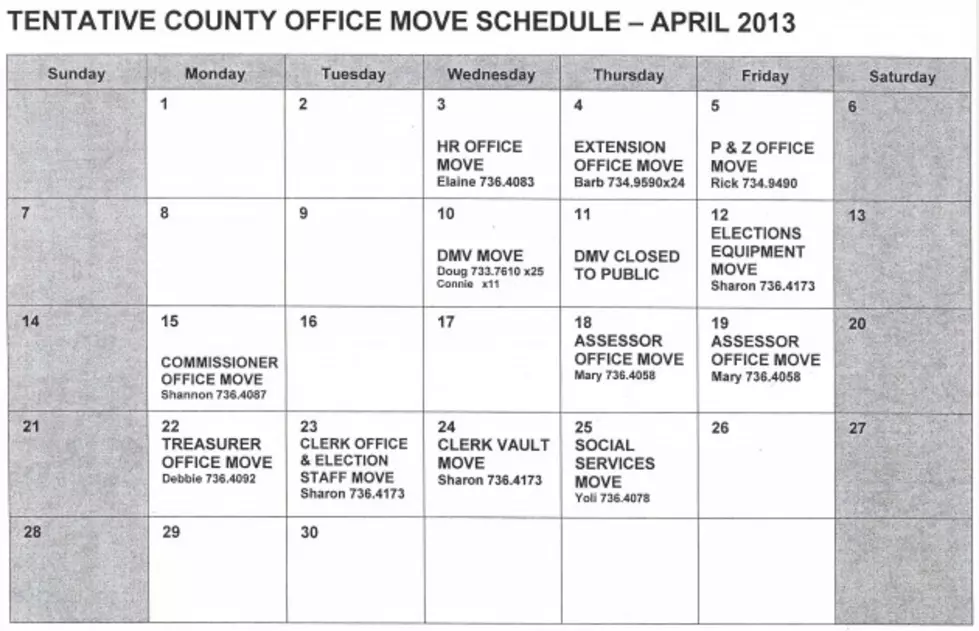 Twin Falls County Offices to be Closed During April for Major Move