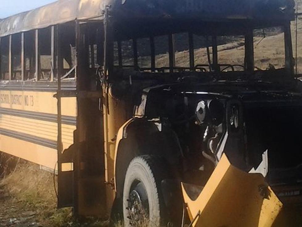 School Bus Torched in Horseshoe Bend