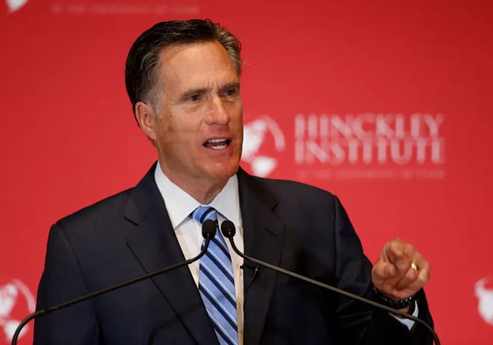 Mitt Romney for US Senate?