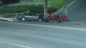 One Killed in Nampa After Car Falls Off Overpass and Lands on Pickup