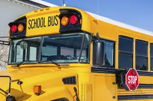 Eastern Idaho School Bus Misses Stop Sign, Hits Pickup