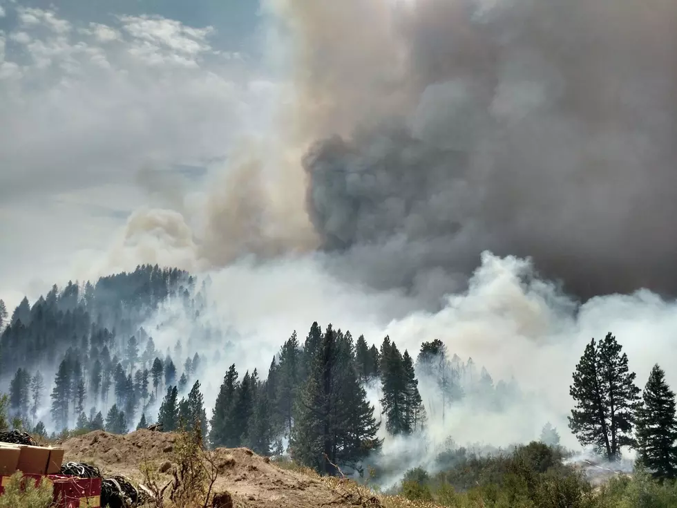 Highway Closed by Fire Reopens to Idaho Town