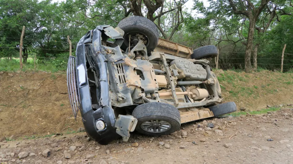 Man Not Wearing Seat Belt Hospitalized in East Idaho Crash