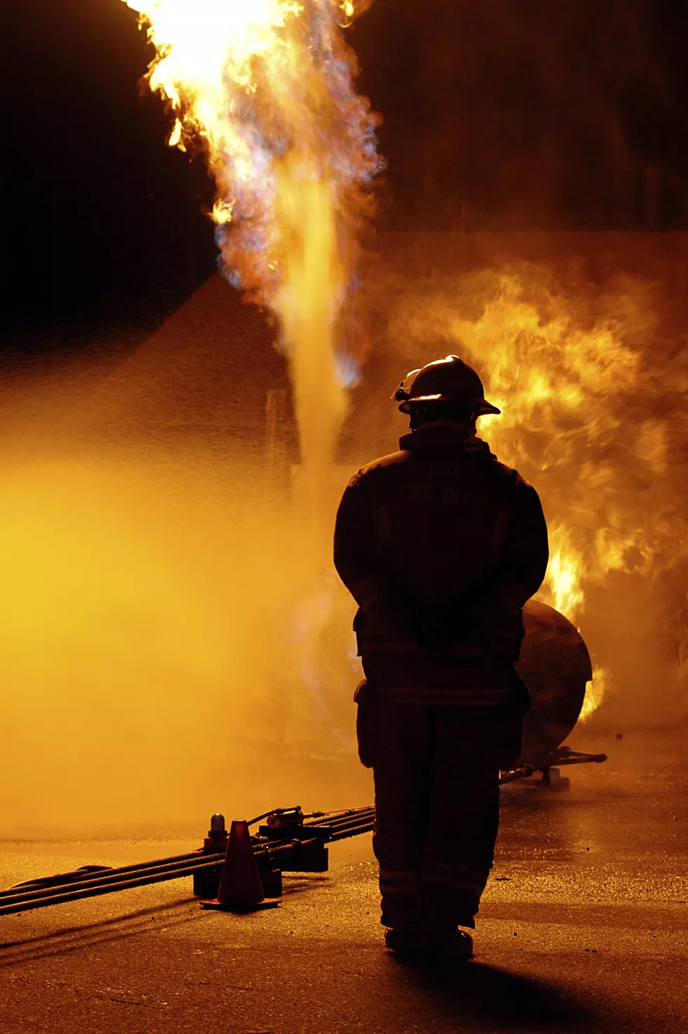 Fire Destroys Motorhome, Melts Adjacent Home Siding