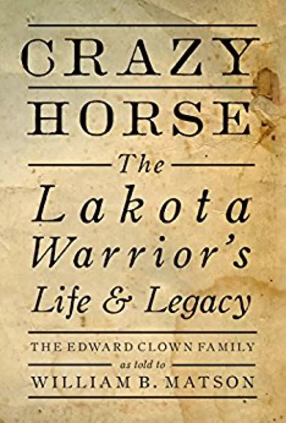 Learn About Crazy Horse at Upcoming Author Event