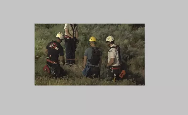 Twin Falls Rescue Crews Pull Man Stuck Below Canyon Rim