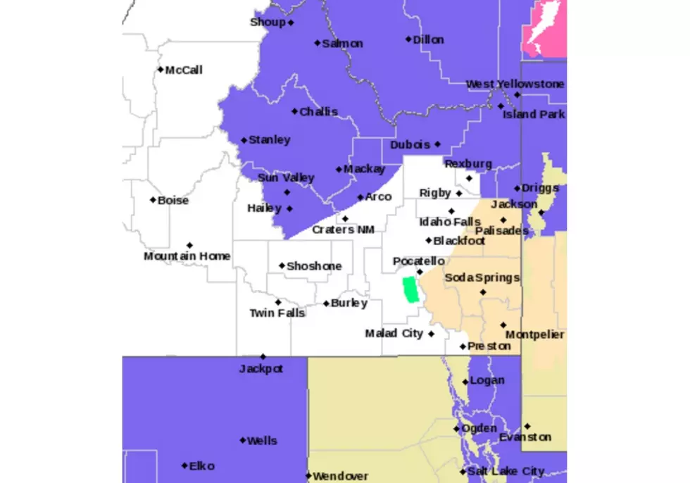 Winter Weather Advisory Issued for Central Idaho Mountains, Northern Nevada