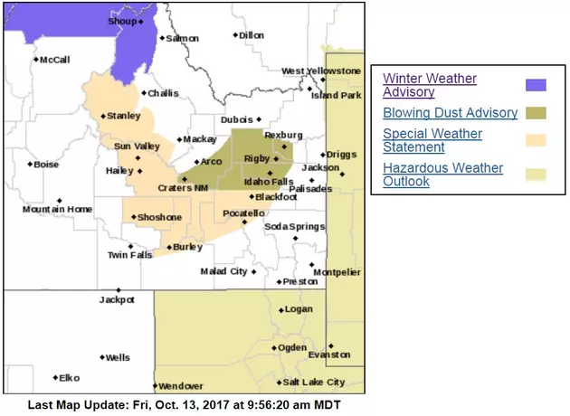 Traveling to East Idaho This Afternoon? Watch for Blowing Dust