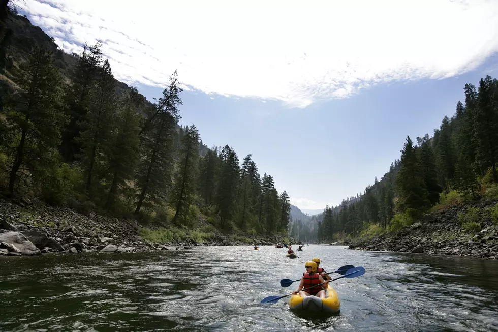 WATCH: Drone Video Catches Idaho Kayakers in White Water River