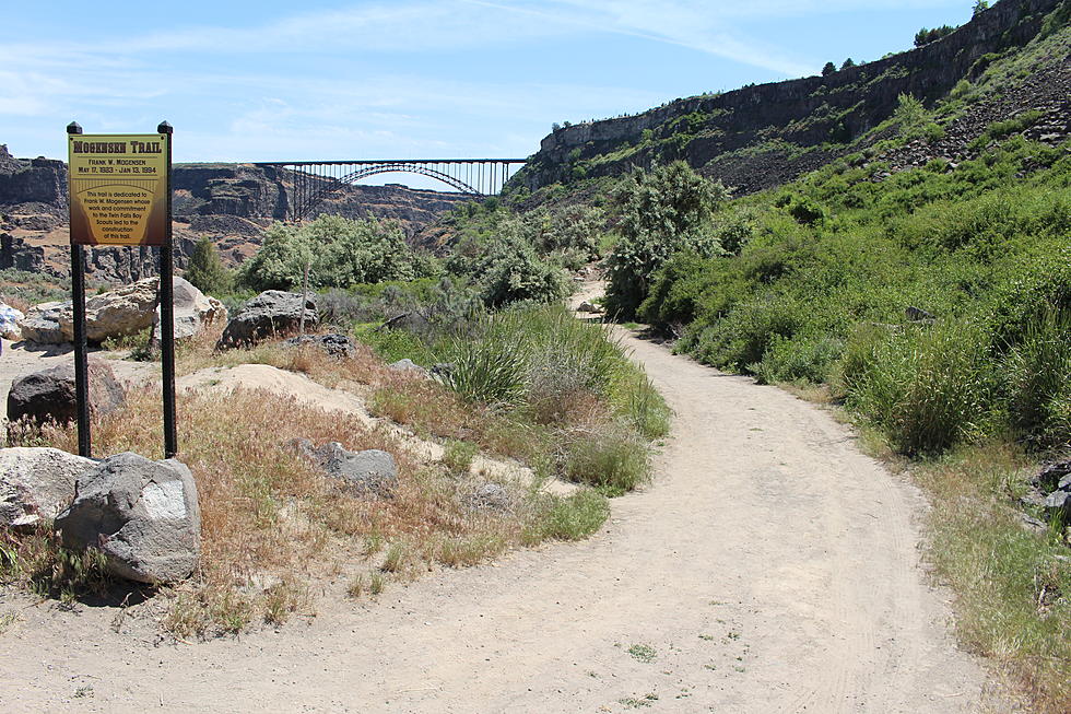 Apparent Landslide Blocks Part of Mogensen Trail