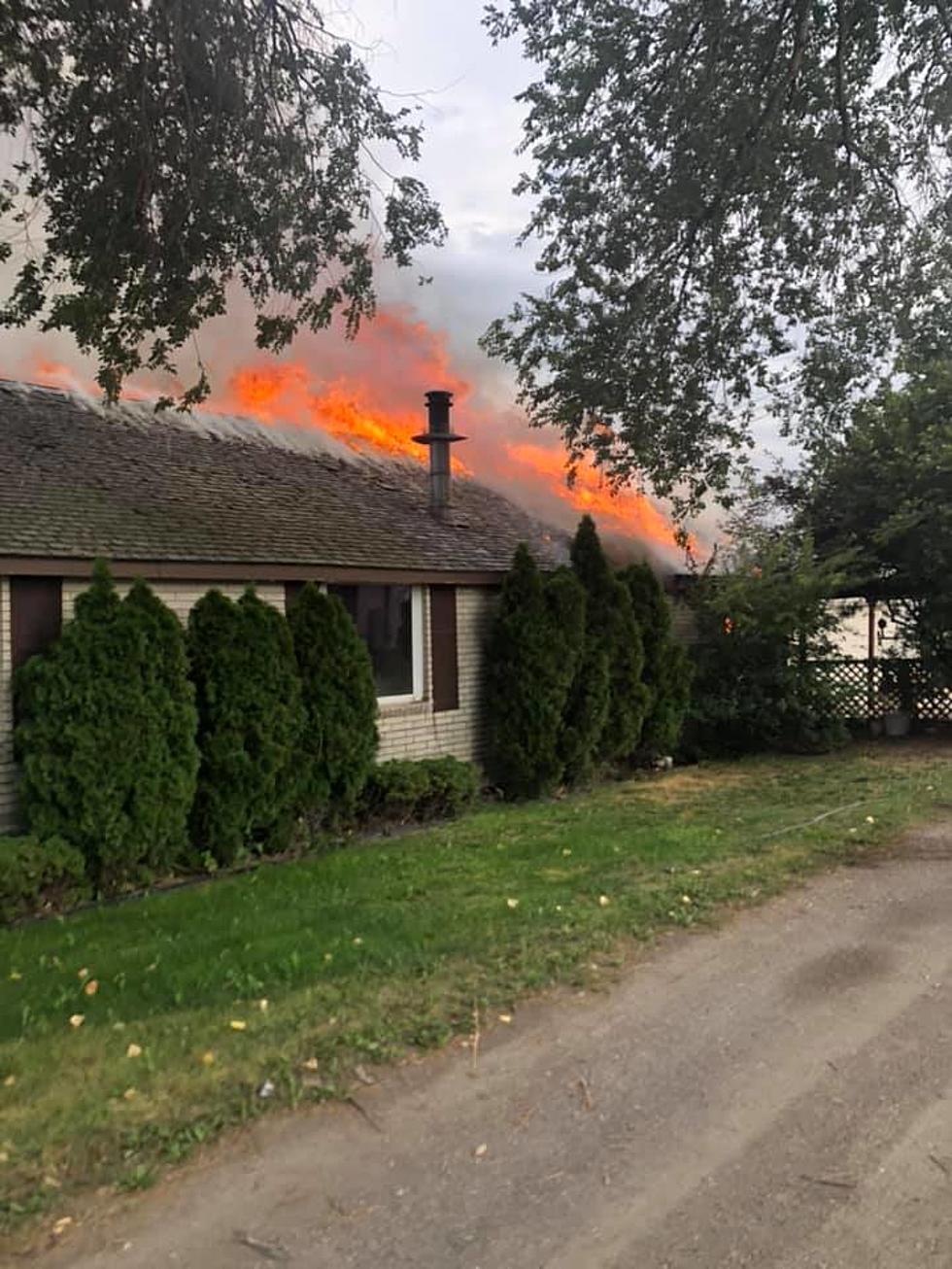 Heyburn House Catches Fire on Sunday
