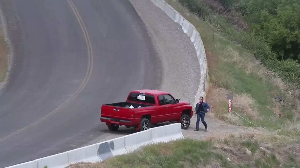 People In Red Pickup Caught Dumping Garbage in Twin Falls County
