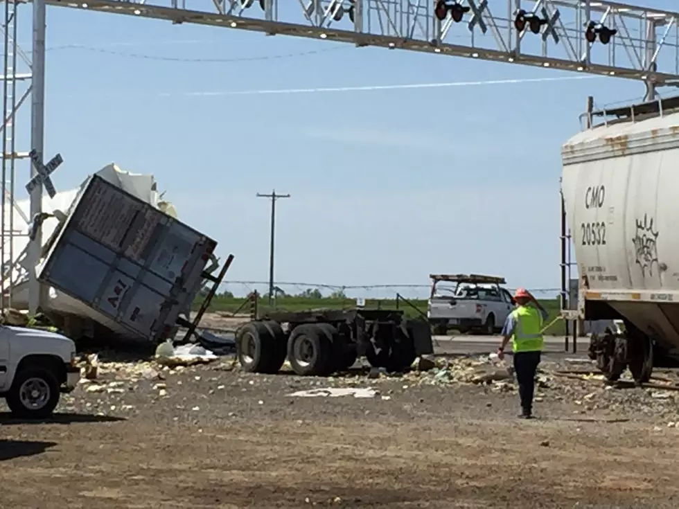 Train and Truck Collide on Highway 30 West of Twin Falls