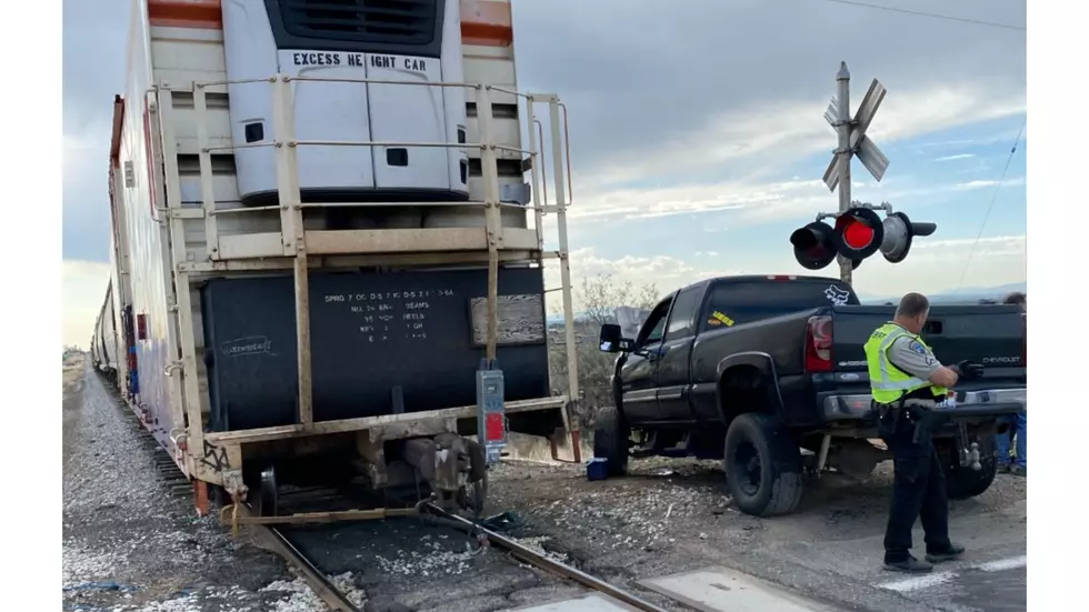 Train and Pickup Collide in Jerome County