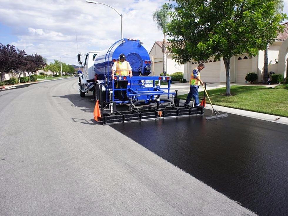 Chip Seal Begins in Downtown Twin Falls 