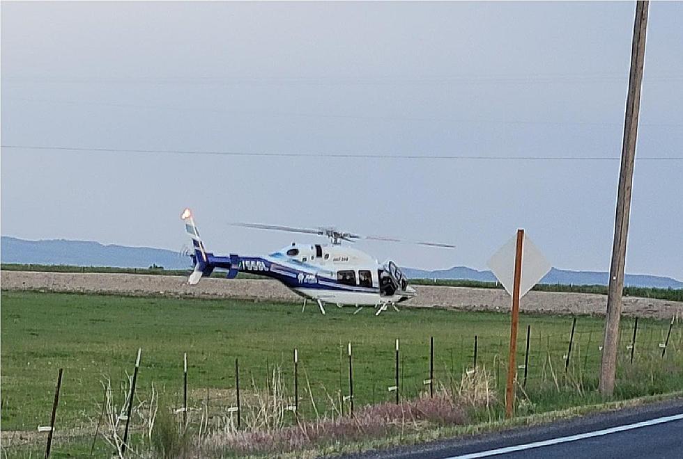 Crash On US 30 Near Hagerman Sends Three People To Hospital