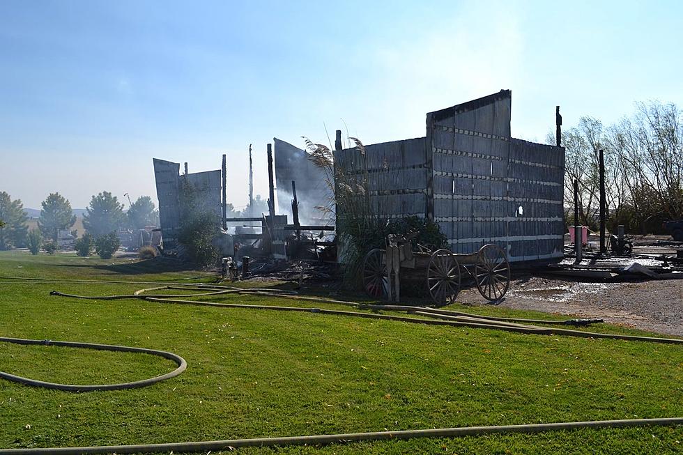 Shop Destroyed by Fire South of Twin Falls