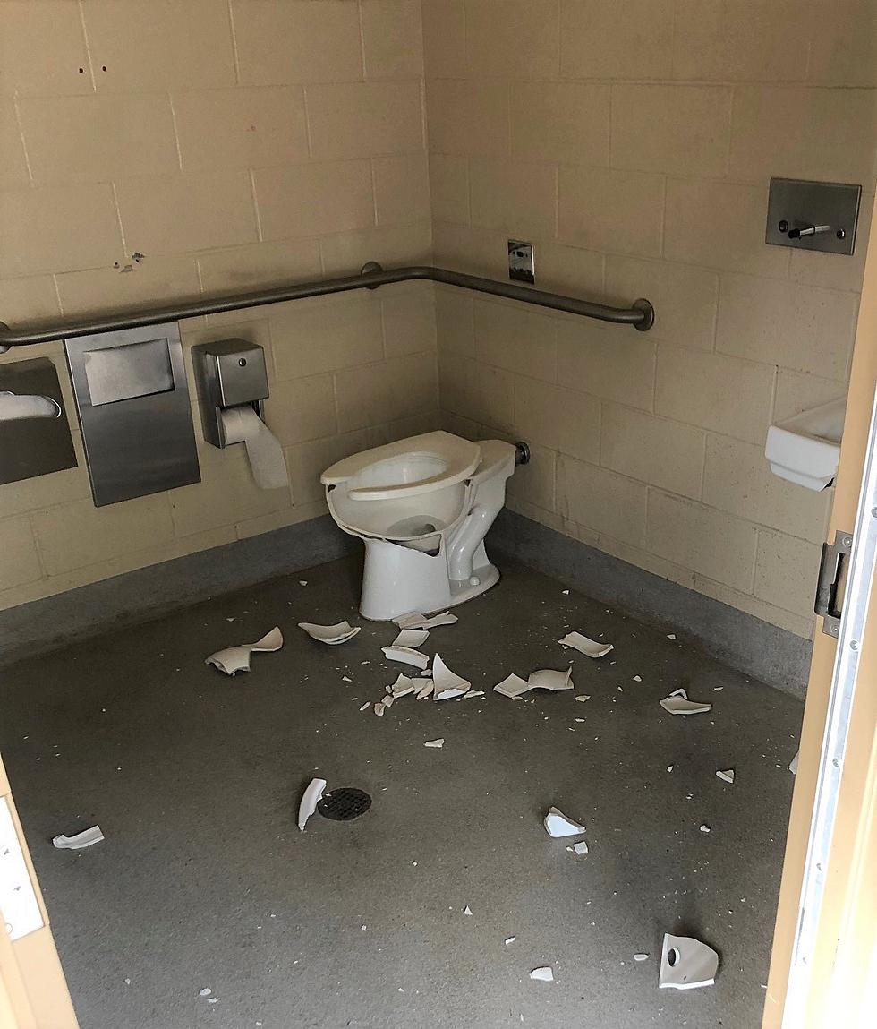 Sinks, Toilets Smashed, Hagerman Rest Area Closed