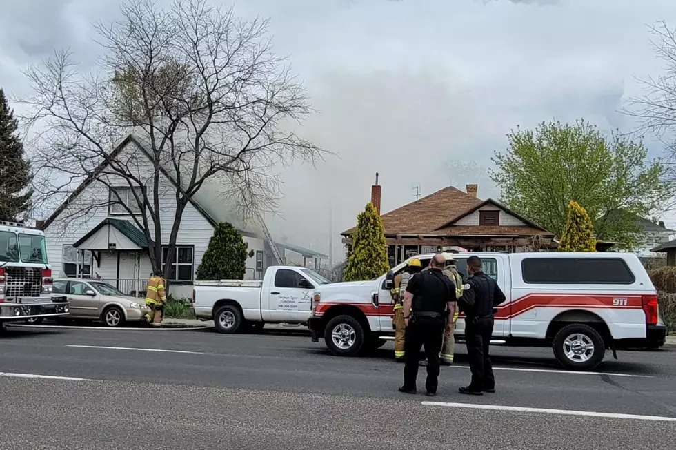 Residential House Fire in Downtown Twin Falls Near Elementary School
