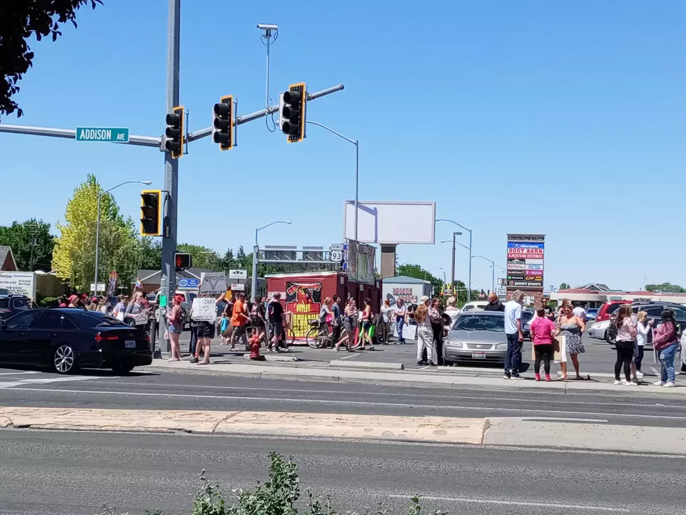 No Molotov Cocktails at Mostly Peaceful Protest in Idaho