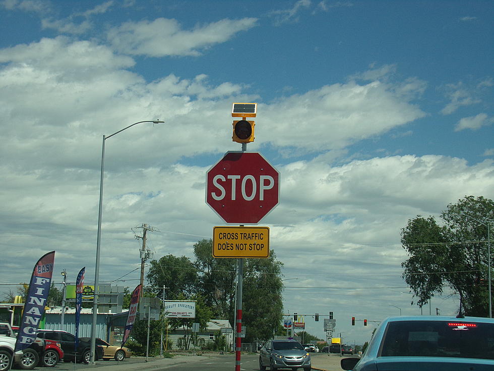 New Warning Signs at Twin Falls Intersection