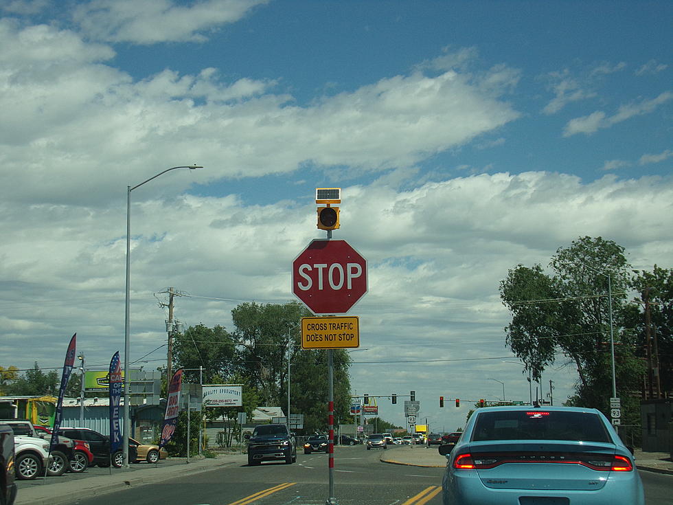 New Warning Signs at Twin Falls Intersection