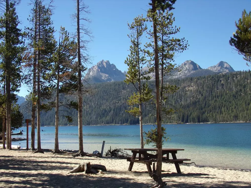 Redfish Lake in better days. Credit Bill Colley.