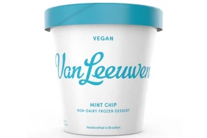 Van Leeuwen Vegan Mint Chip Ice Cream