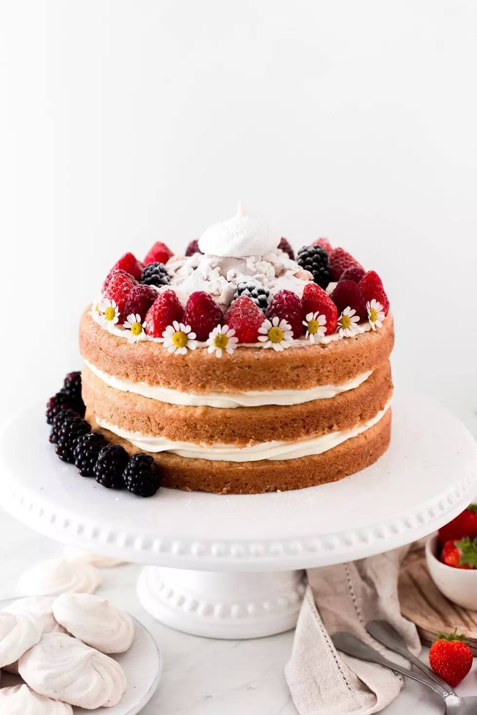 Celebrate on a Thursday With This Vegan Eton Mess Cake