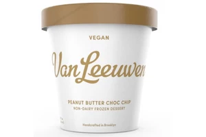Van Leeuwen Vegan Peanut Butter Choc Chip Non-Dairy Frozen Dessert