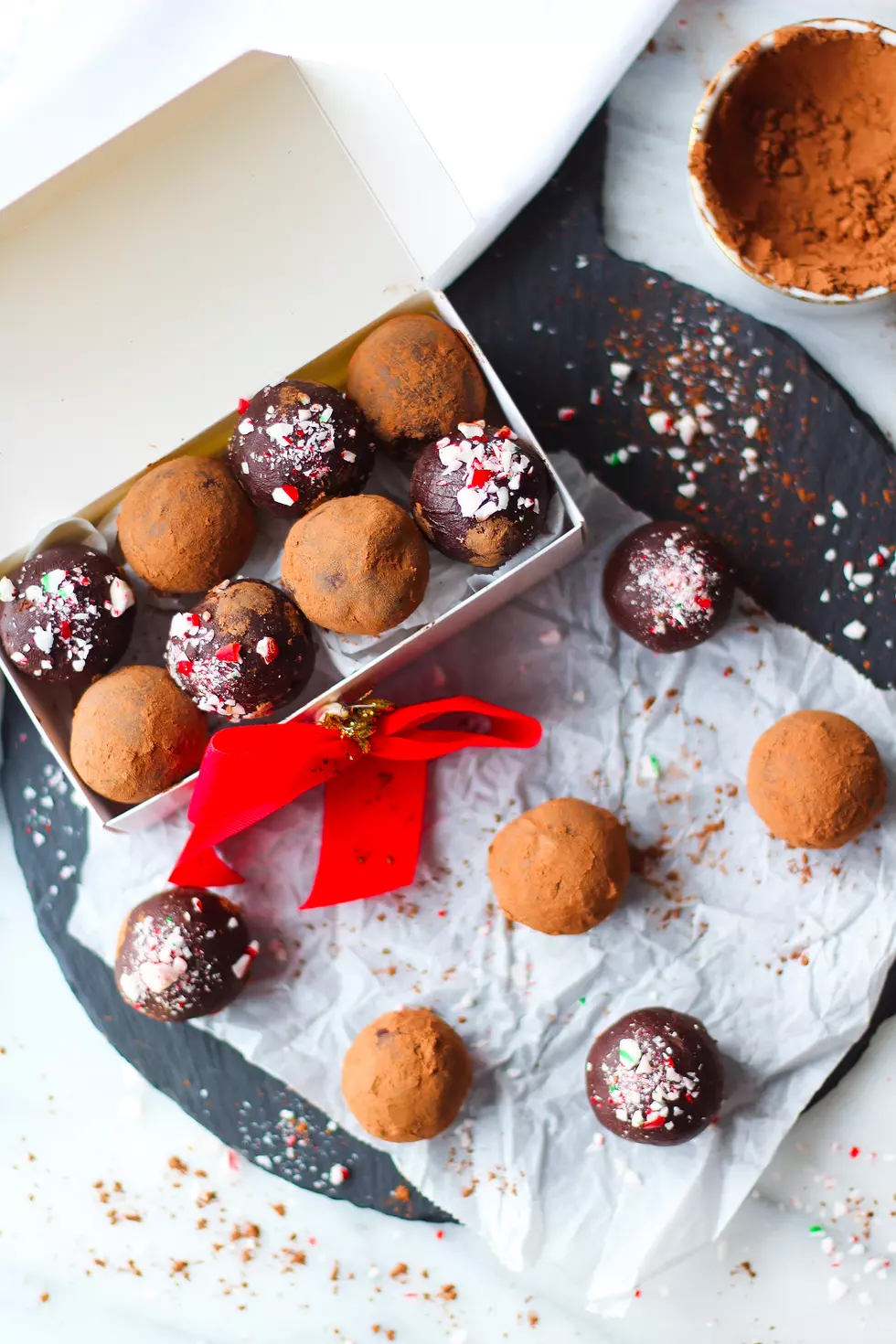 What We’re Cooking this Weekend: Peppermint Chocolate Truffles