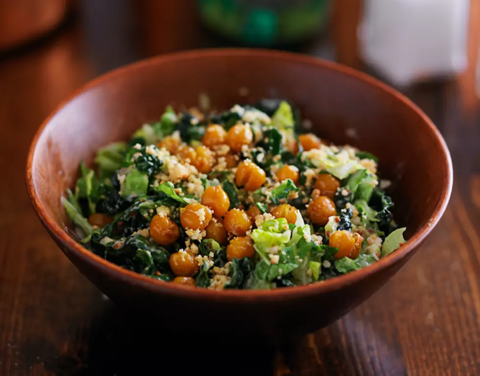 Roasted Chickpea Caesar Salad