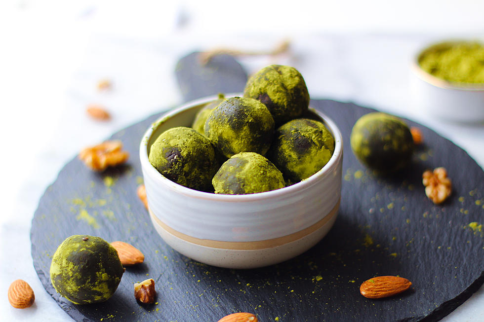 What We’re Cooking This Weekend: Chocolate Matcha Energy Balls