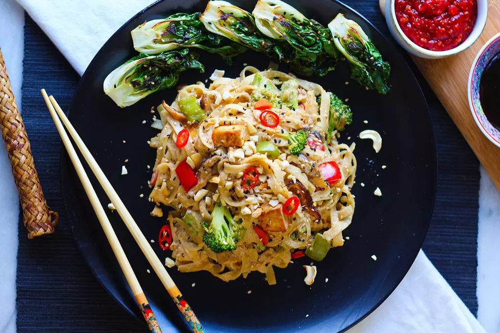 Asian Noodles in Creamy Cashew Sauce