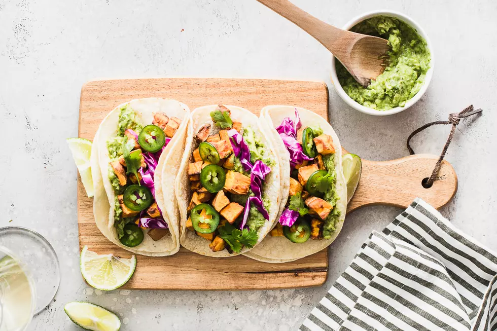 Vegan Sweet Potato Tacos With Cilantro Lime Avocado Sauce