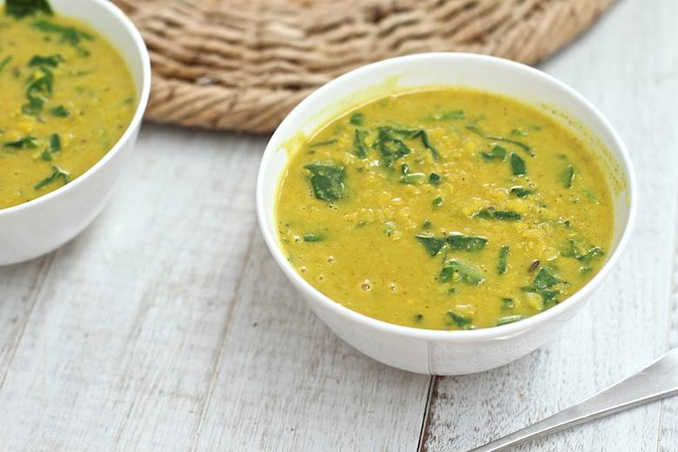 Ayurvedic Spinach and Dahl Soup to Warm You Inside and Out
