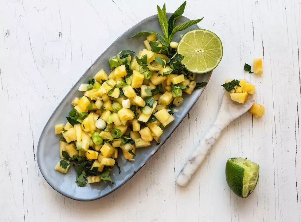 Pineapple Salsa With Fresh Mint and Lime