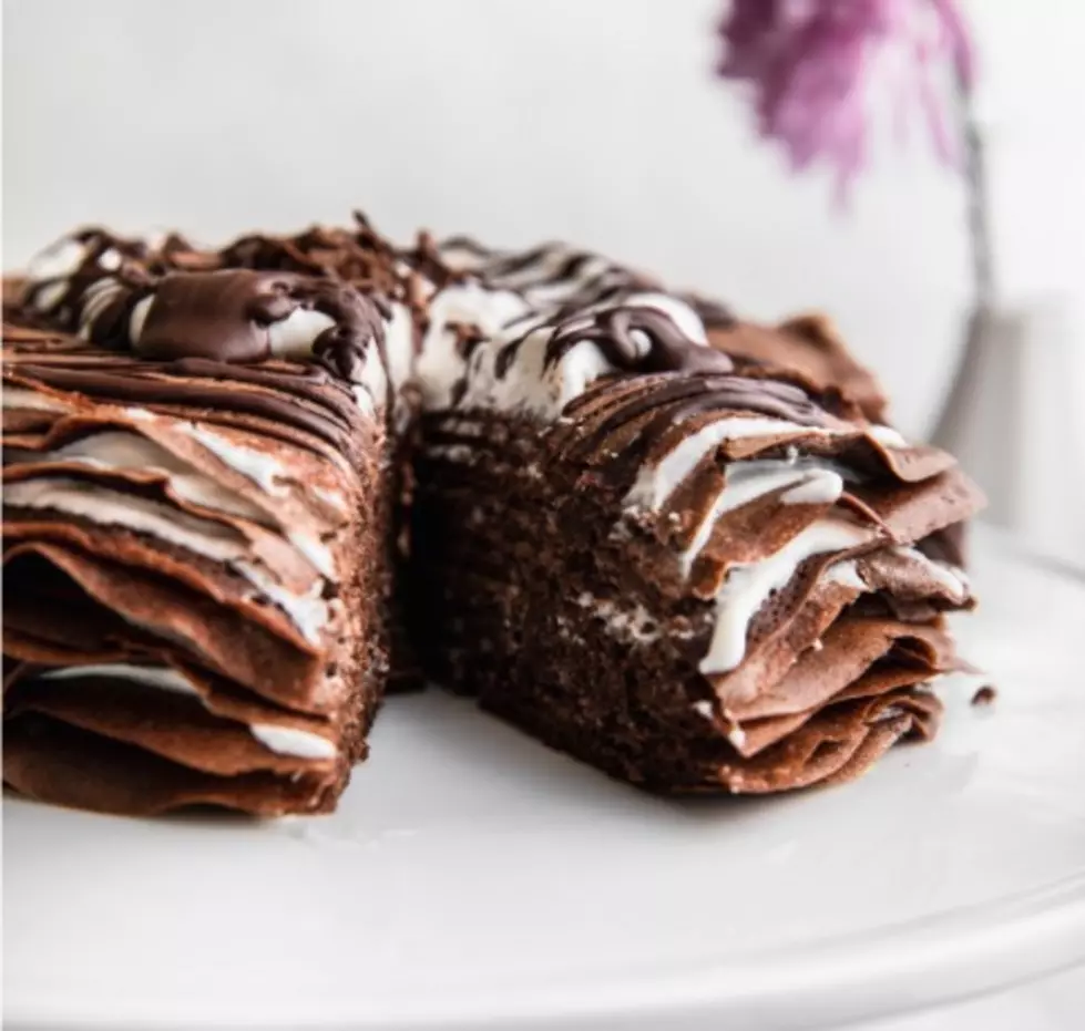 Bonjour! A French Inspired Vegan Chocolate Crepe Cake