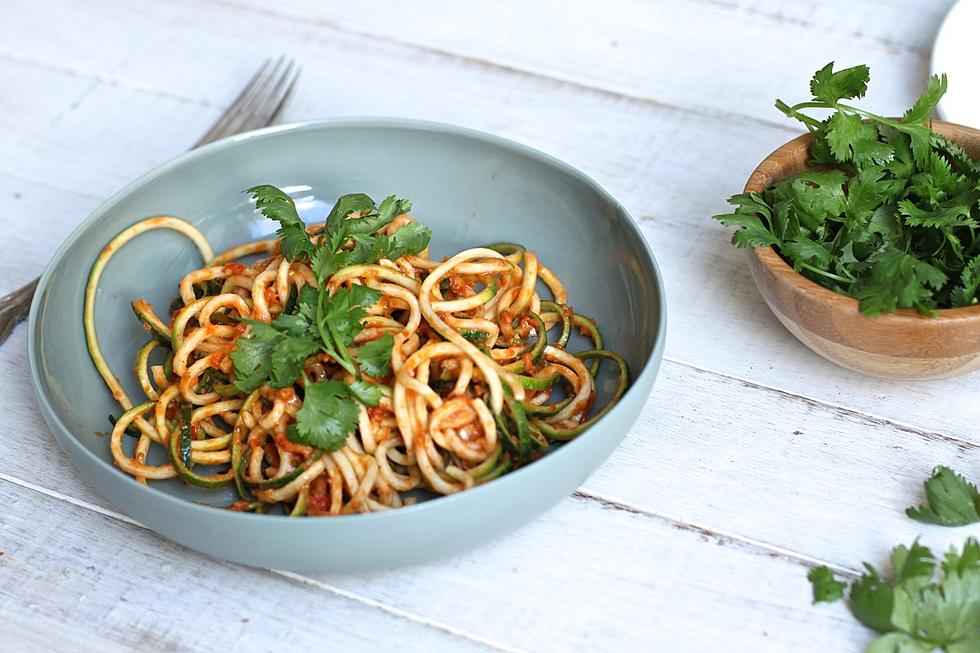 Zoodles with Fresh Tomato Sauce