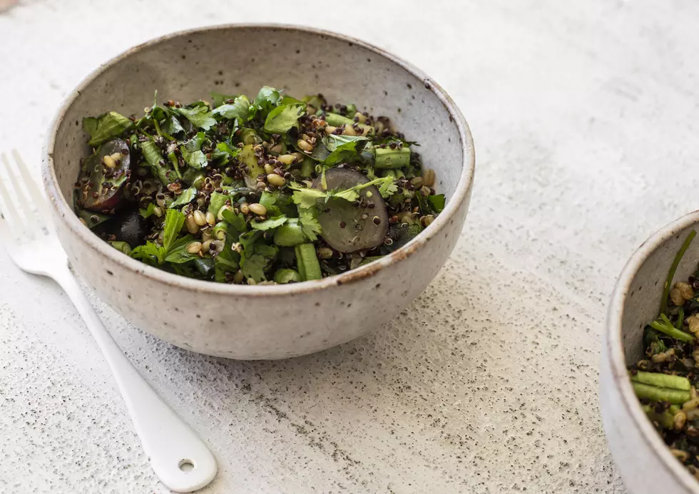 Ancient Grain Salad With Beans and Asparagus