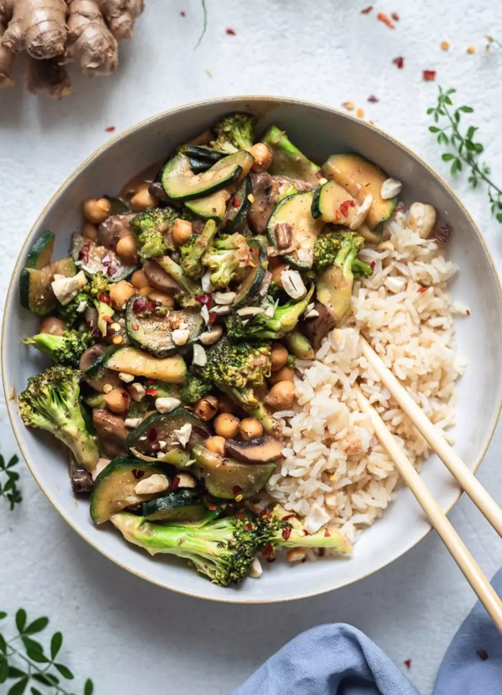 20-Minute Miso Vegetable Stir-Fry