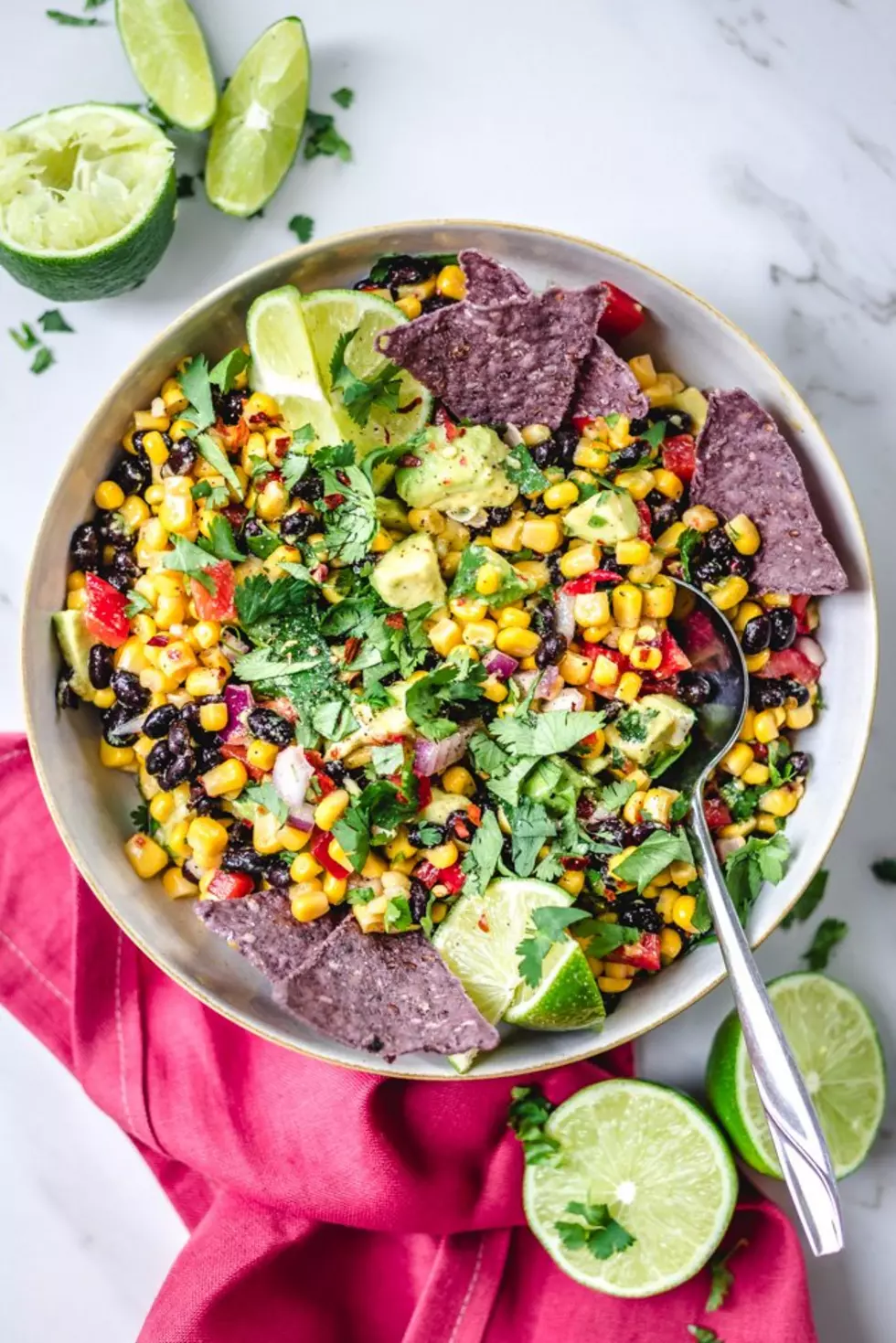 Black Bean and Corn Salad With Lime Dressing