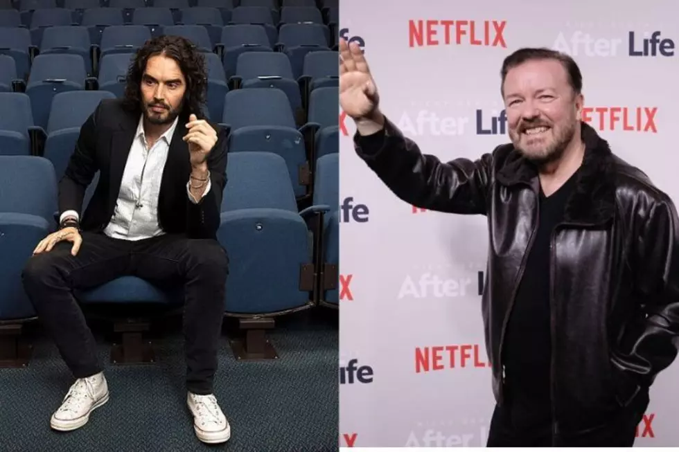 Ricky Gervais Tells Russell Brand He Thinks Animal Cruelty Is Like Slavery