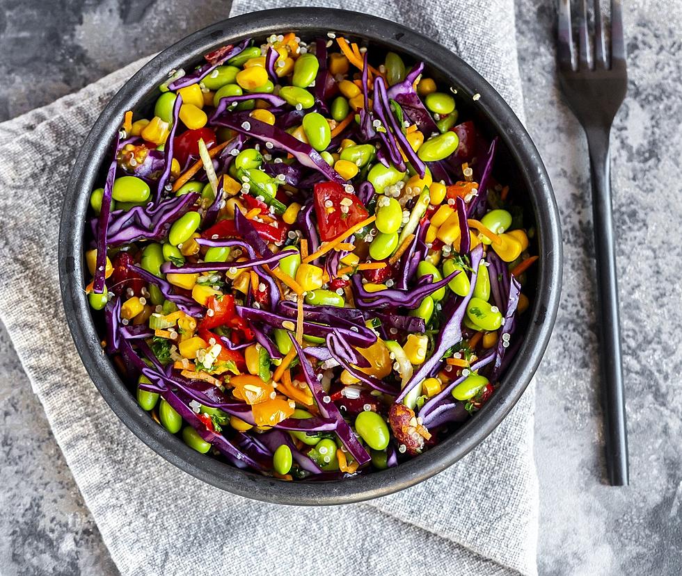 The Beet’s Plant-Based Diet Recipe: Edamame Dried Fruit Salad for Lunch