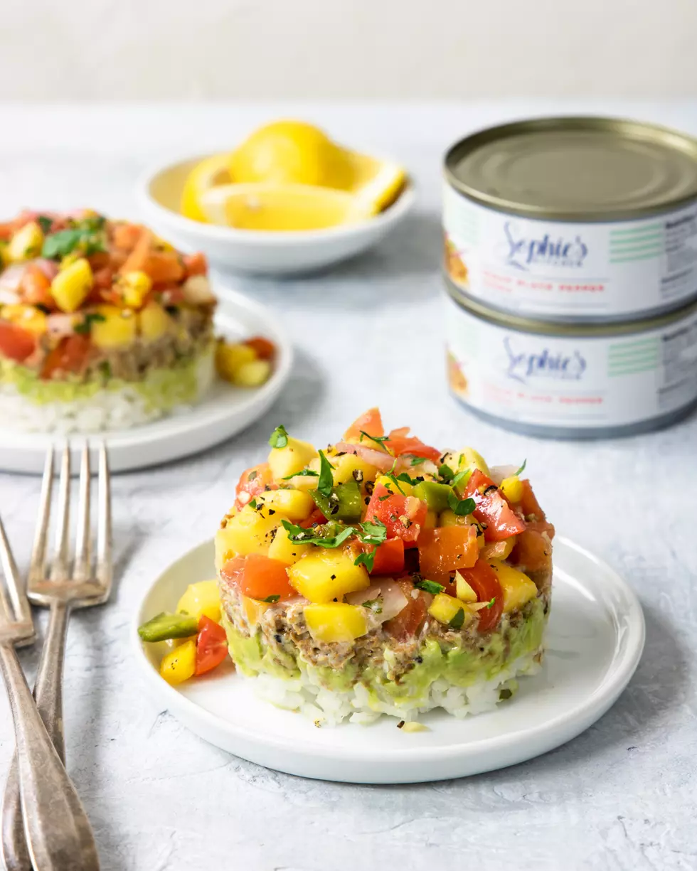 If You Love Tuna in the Summertime, This Vegan Sushi Stack Hits the Spot