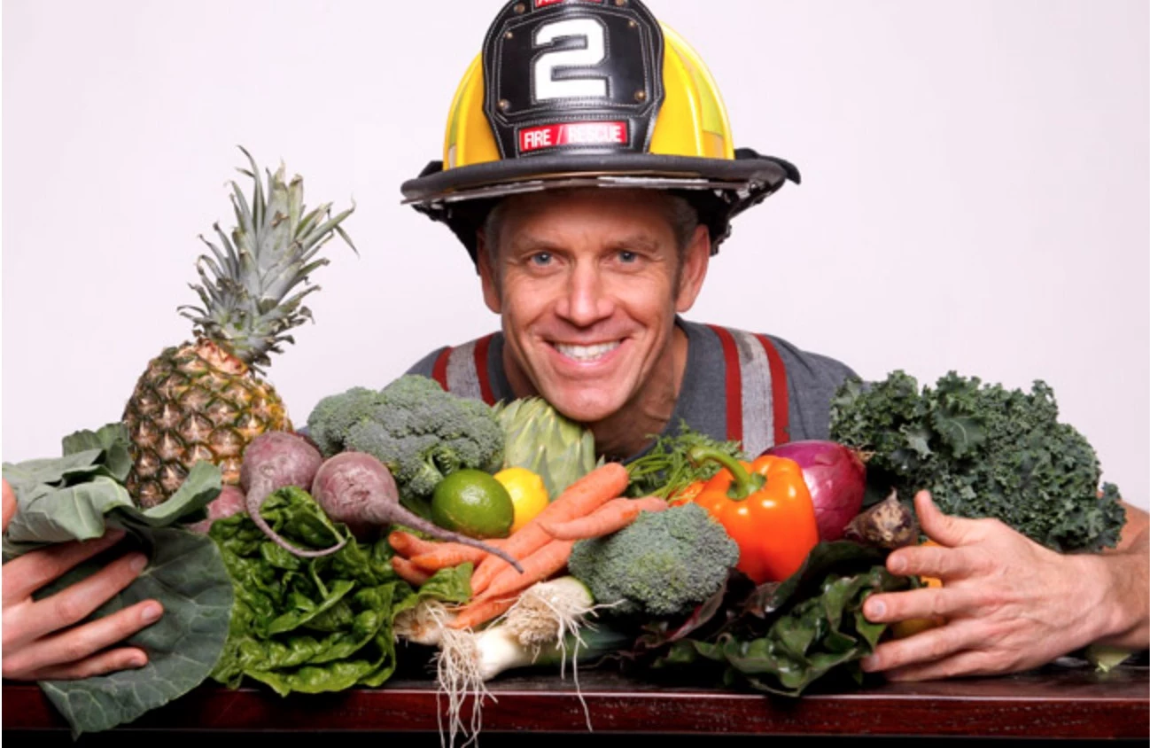 This Firefighter Helped His Entire Station Go Vegan, Get Healthy | The Beet