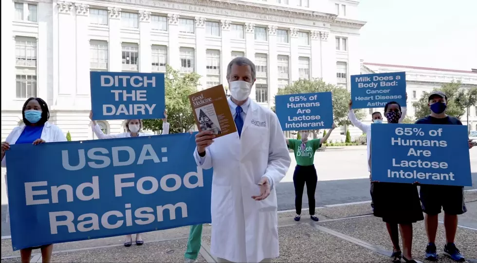 Doctors Protest Outside USDA, Warn the Public Dairy Increases Risk of Some Cancers