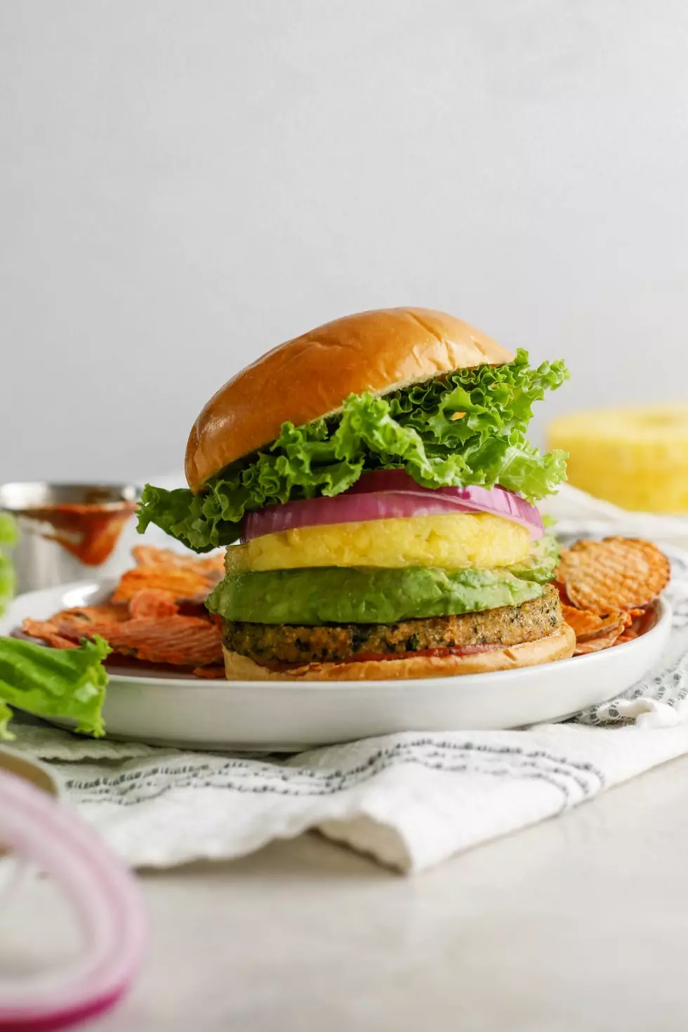 The Best Hawaiian Vegan Burger Recipe For Your Labor Day Weekend BBQ